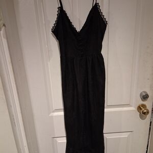 Forever 21 Black Lace Detail Dress